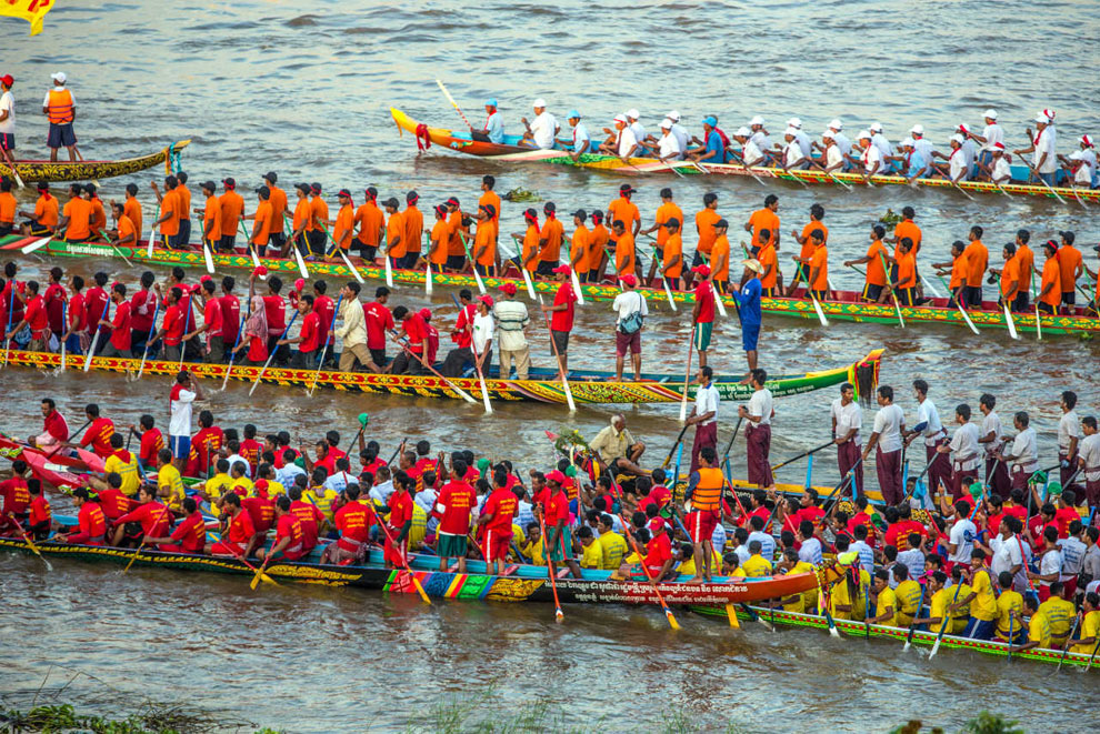 La Fête des Eaux au Cambodge : une célébration majeure Water Festival 1